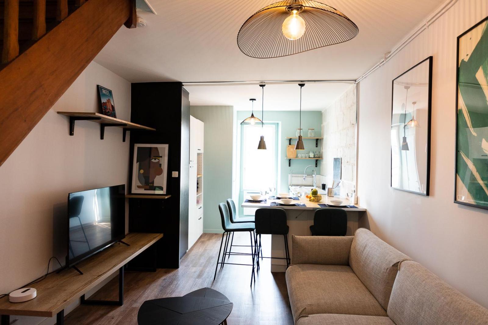 Charmant Duplex Angers Luaran gambar