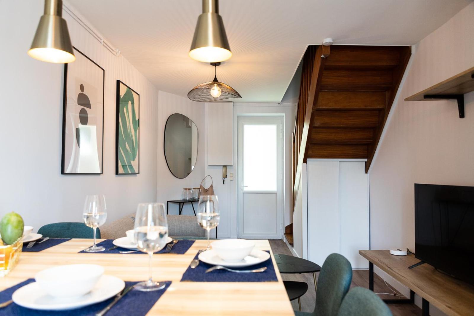 Charmant Duplex Angers Luaran gambar